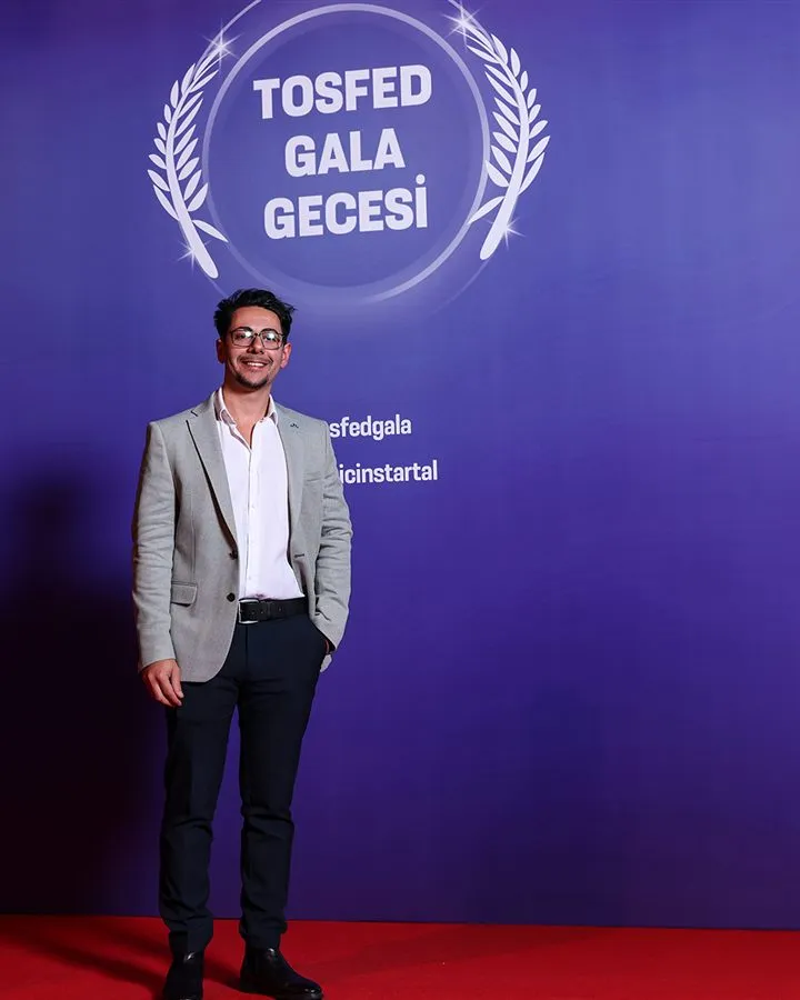 İlker Dursun Turhan at the TOSFED Gala Night